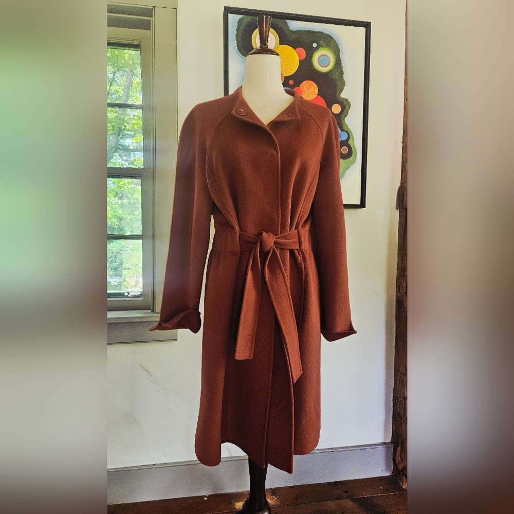 St. John Cinnamon Coat